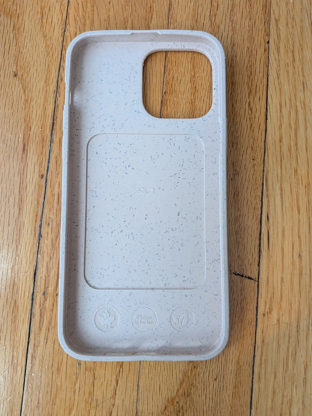 White Eco Phone Case - 'I Deserve a Sweet Treat'